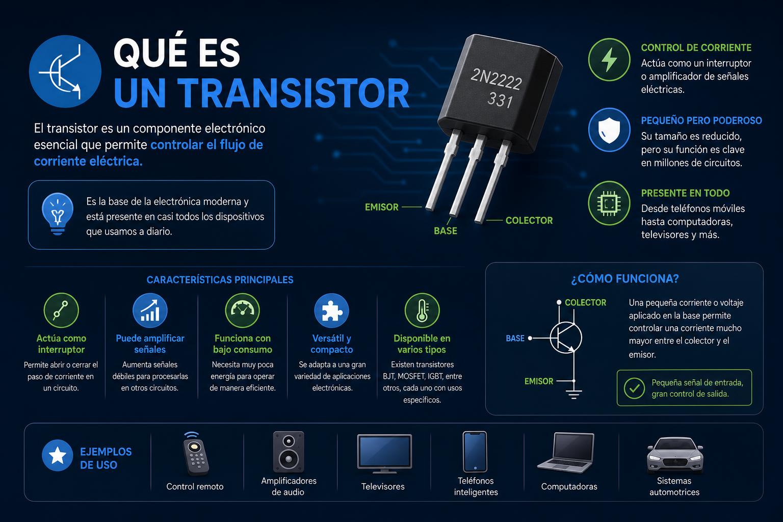 que es un transistor