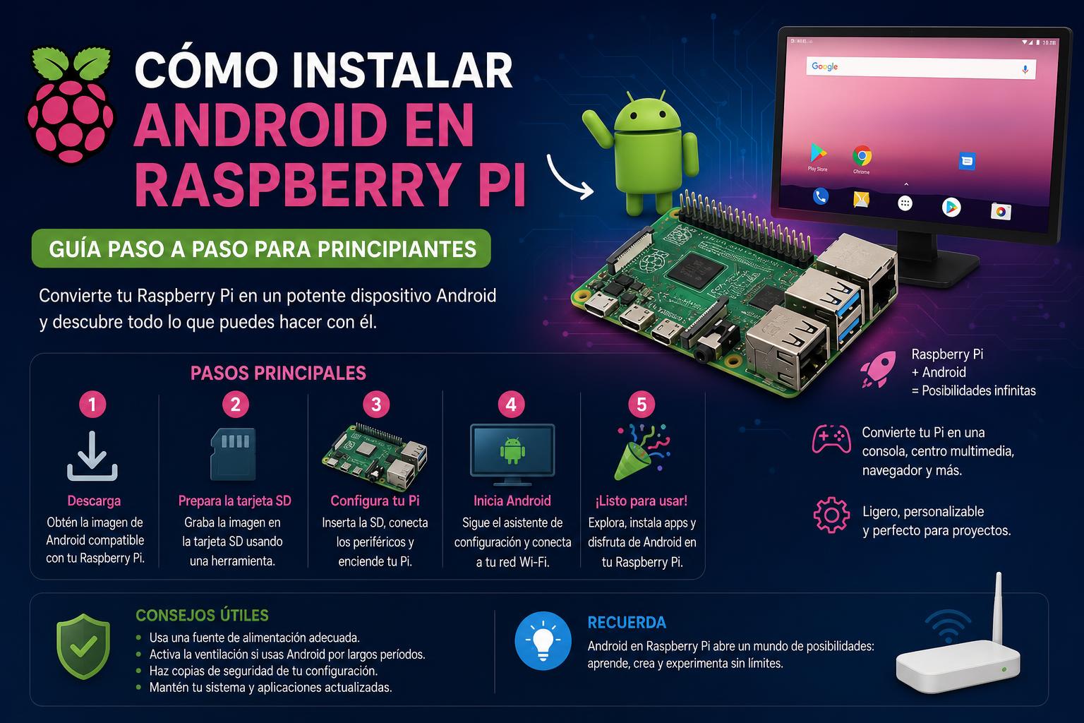 Instalar Android en Raspberry Pi
