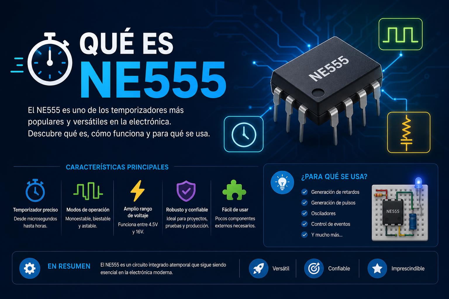 Qué es ne555