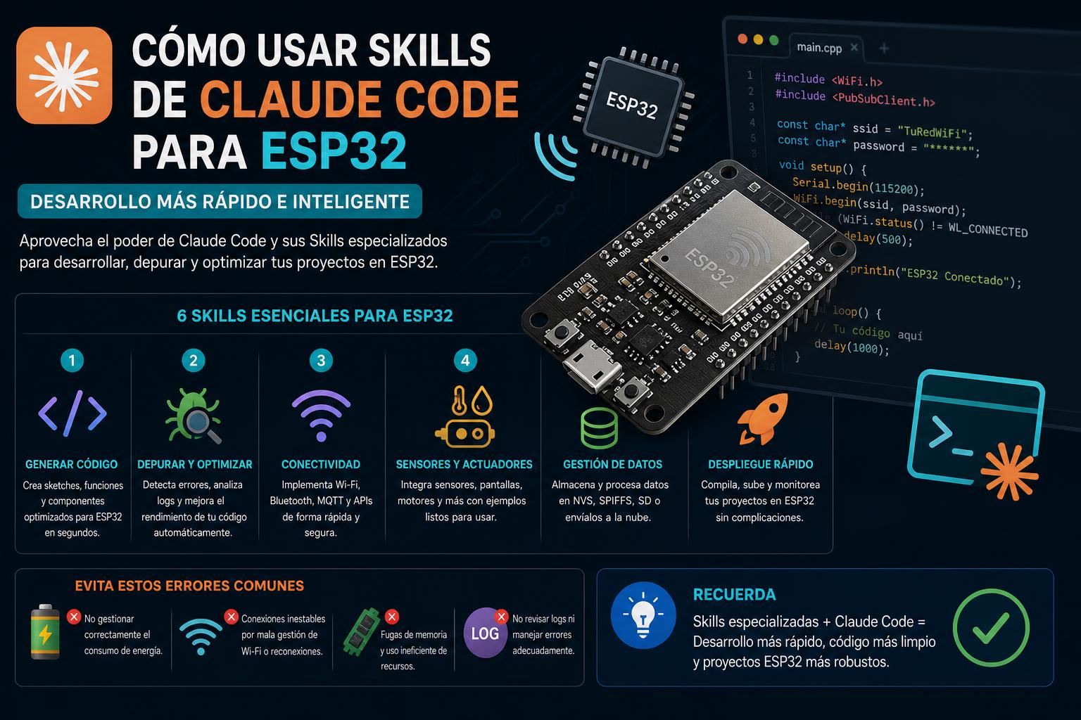 Skill de Claude Code para ESP32